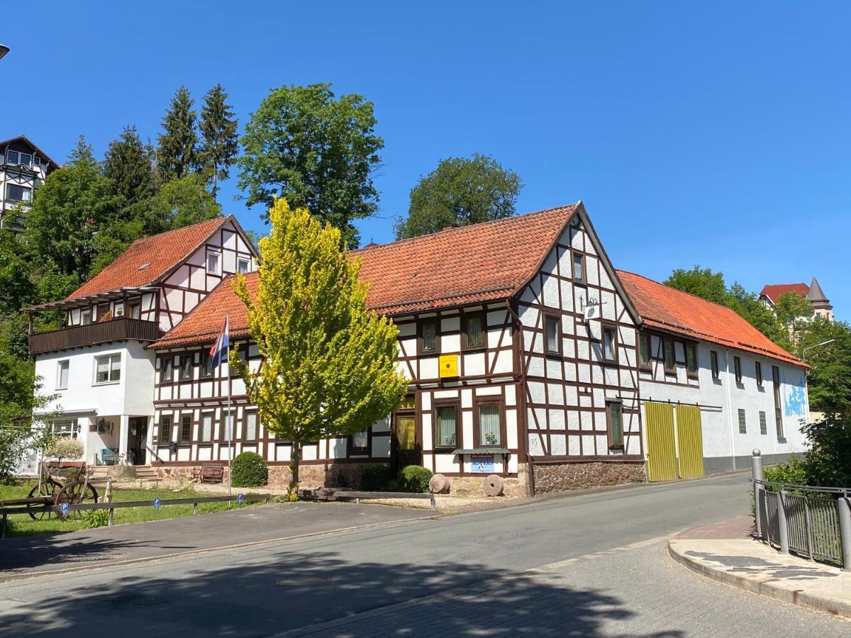 Hotel Pension Gelpkes Muehle バート・ザクサ エクステリア 写真