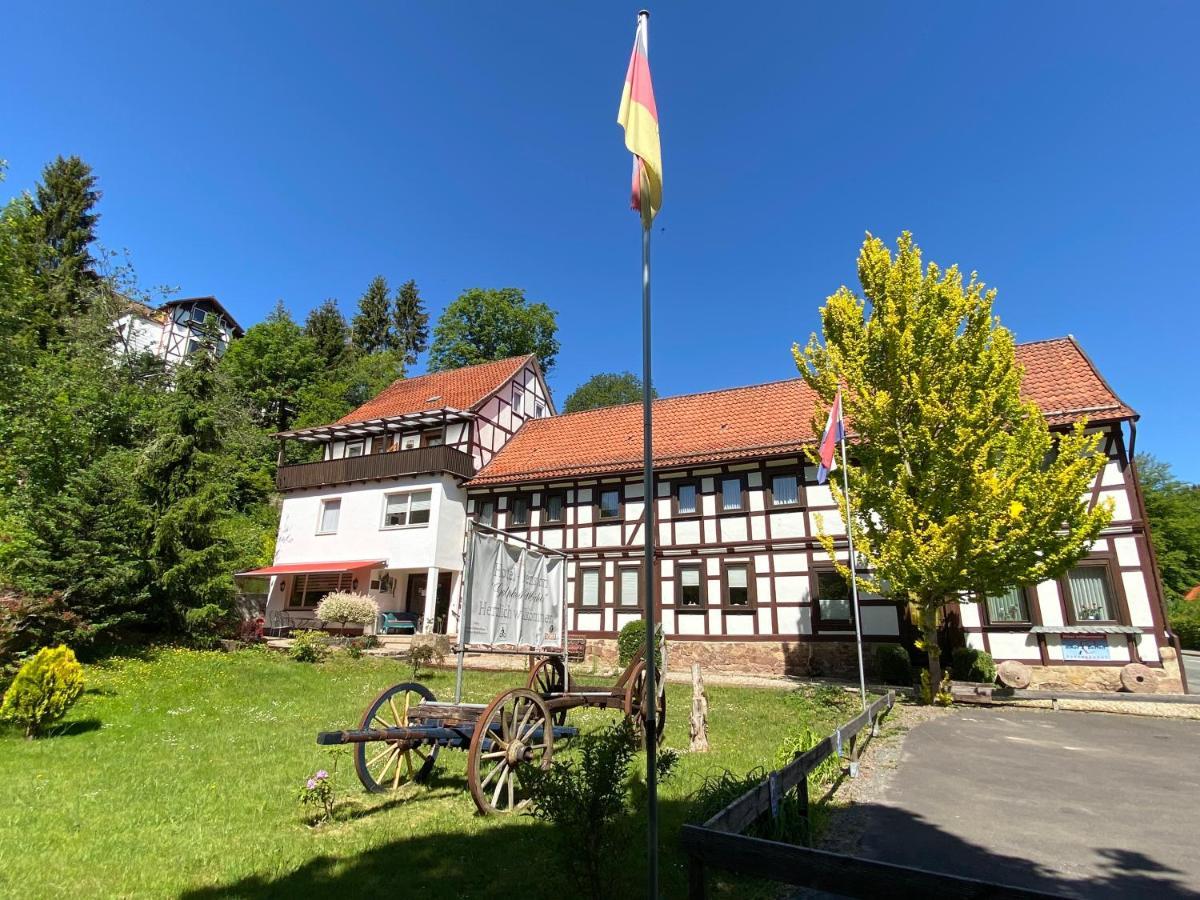 Hotel Pension Gelpkes Muehle バート・ザクサ エクステリア 写真